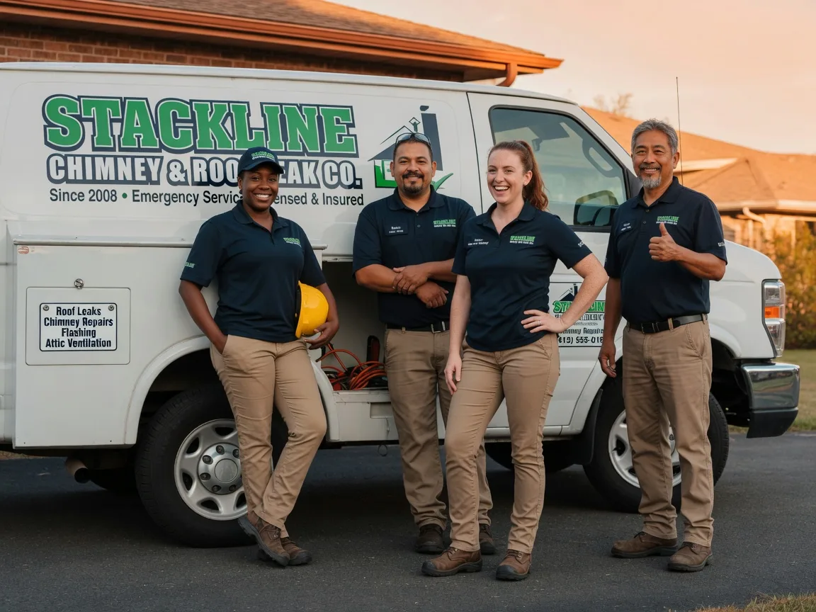 Chimney flashing repair company in Amity, PA